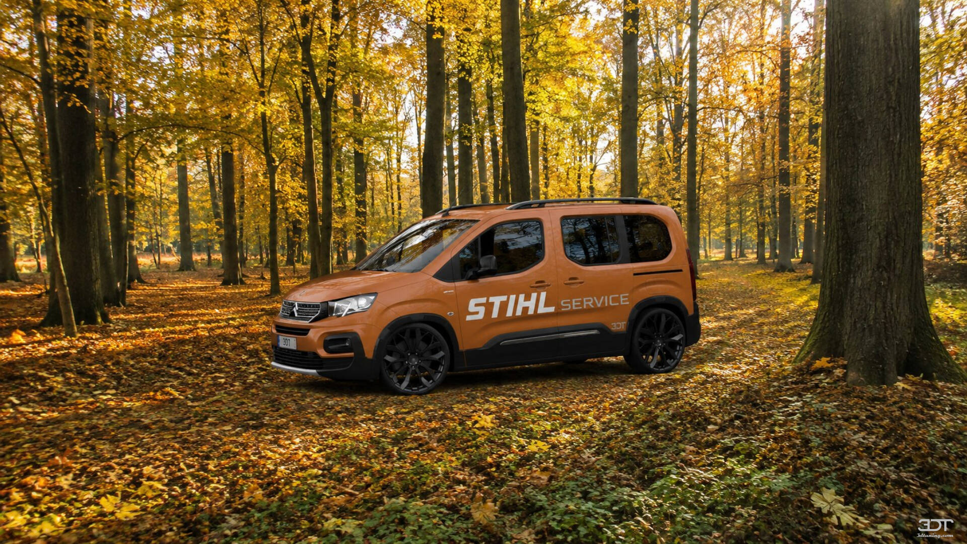 Peugeot Rifter 5 Door panel van 2018 tuning