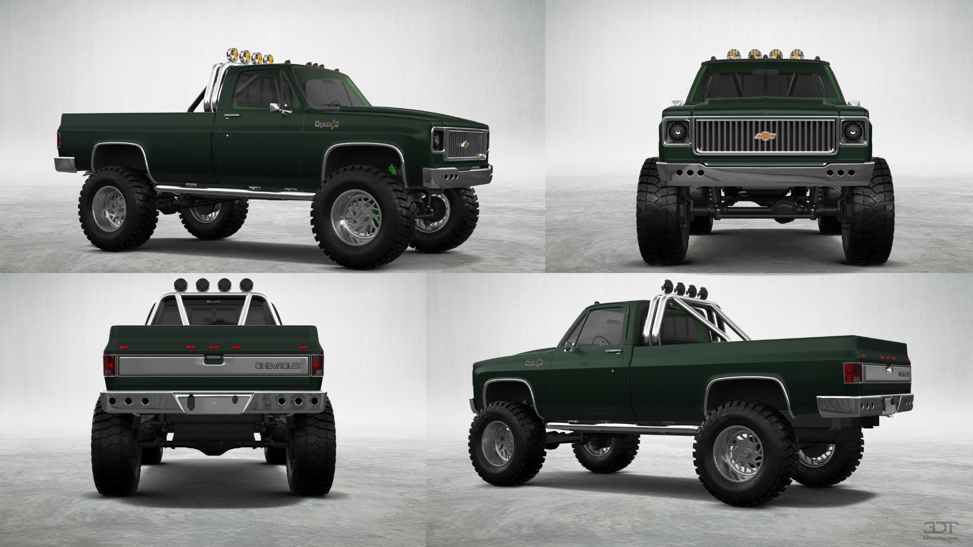 Chevrolet Silverado C-10 2 Door pickup truck 1973 Images
