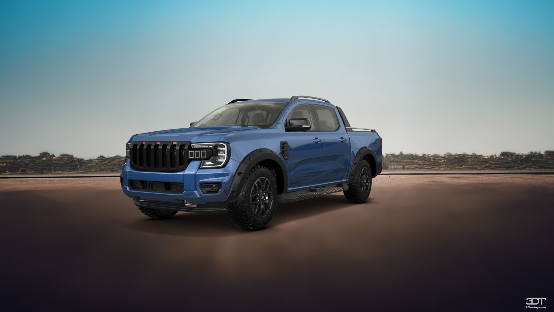 Ford Ranger 4 Door pickup truck 2022 tuning