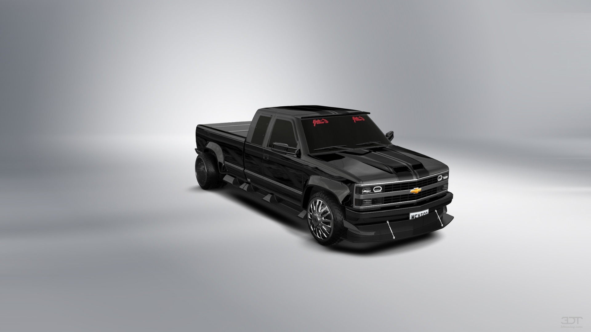 Chevrolet K3500 Extended Cab Pickup Truck 1988