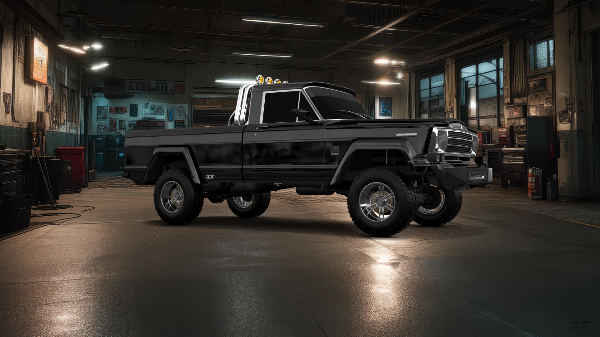 Jeep Gladiator SJ 2 Door pickup truck 1988 tuning