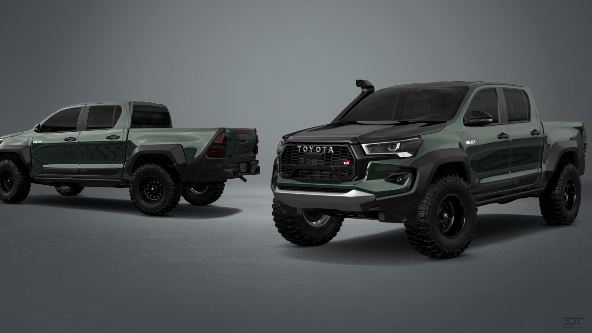 Toyota Hilux Double Cab 4 Door pickup truck 2015 tuning