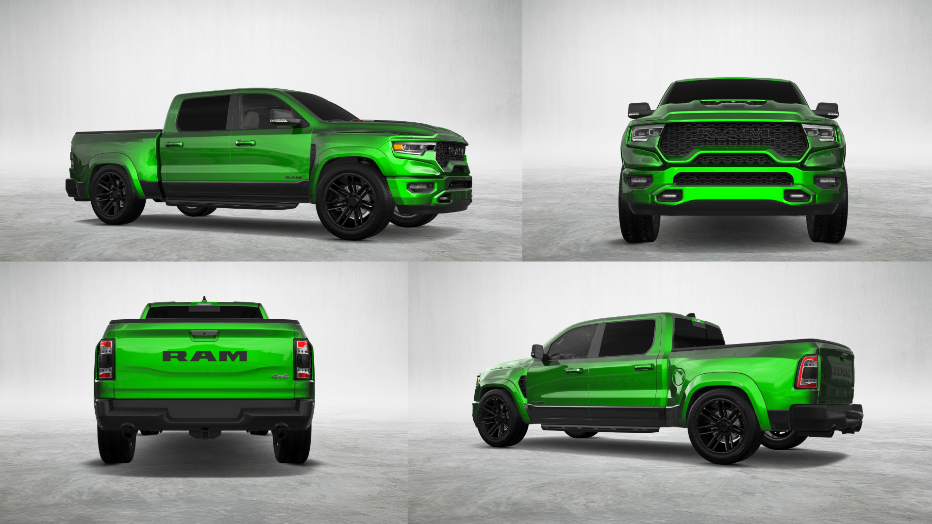 Dodge Ram 1500 TRX 4 Door pickup truck 2021