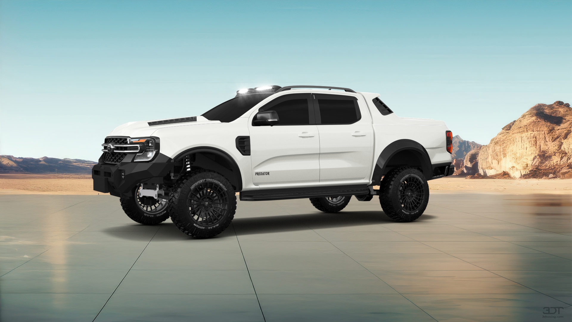 Ford Ranger 4 Door pickup truck 2022 tuning