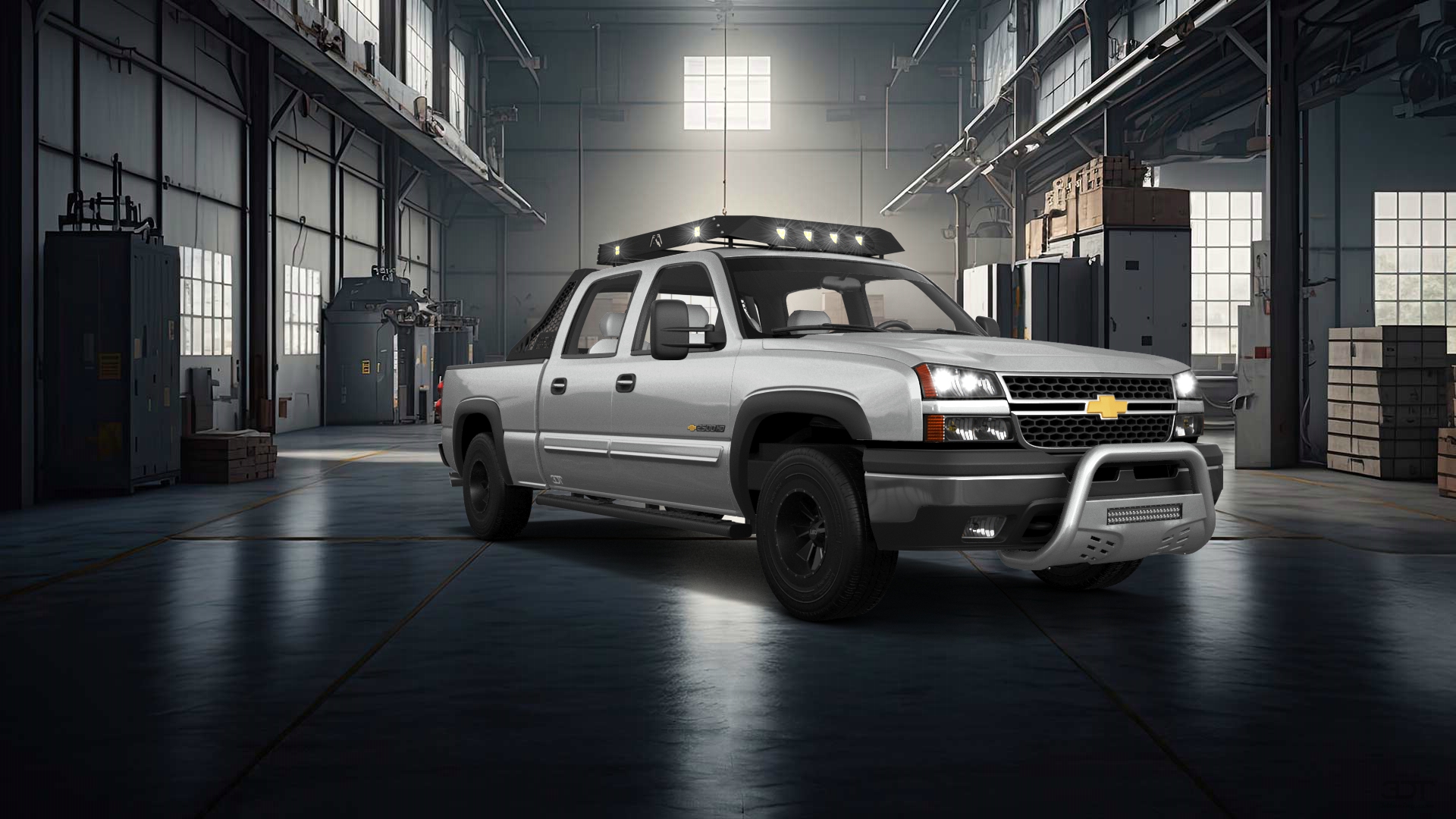 Chevrolet Silverado 2500 HD Long Box 4 Door pickup truck 2002 tuning