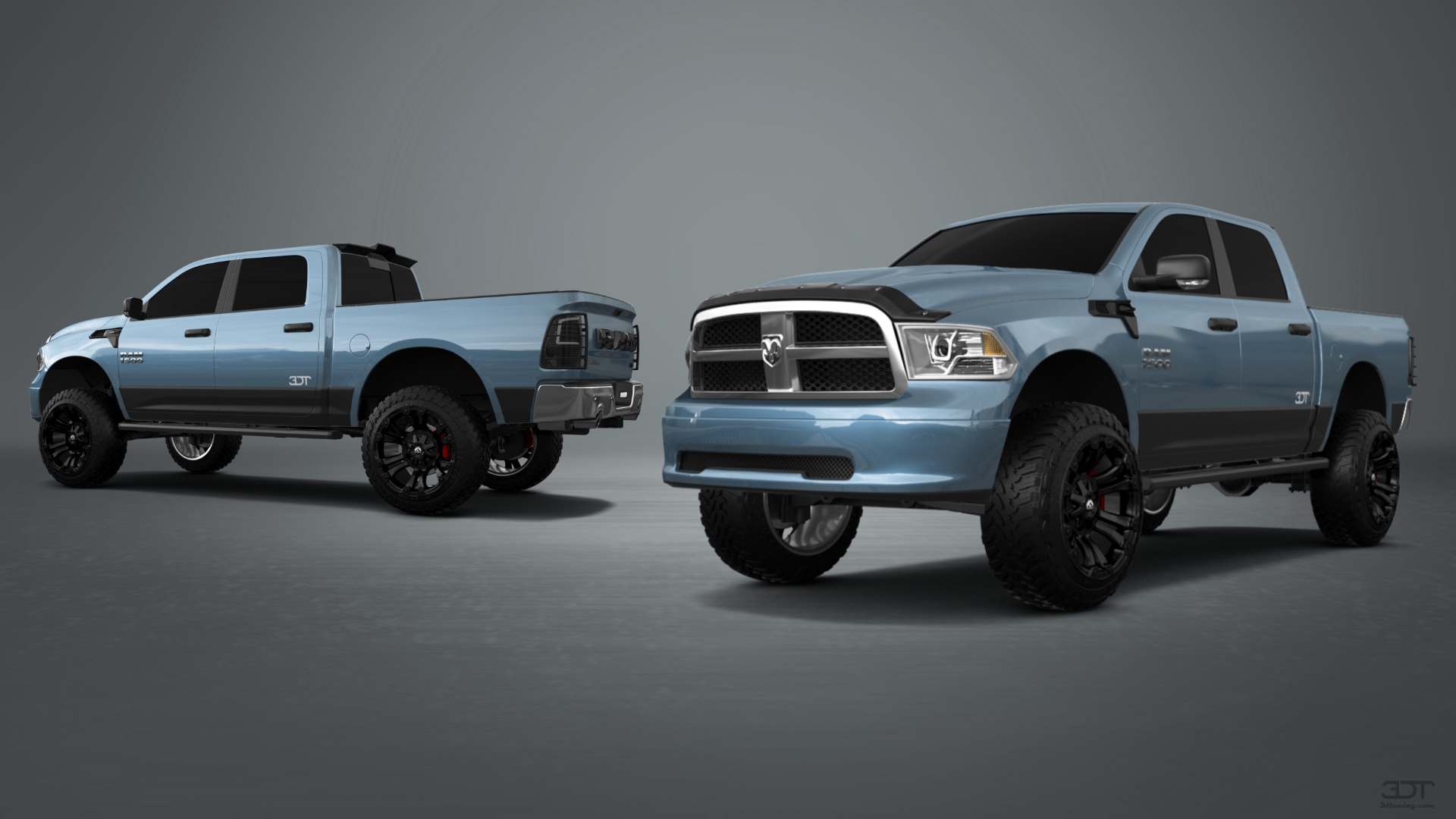 Dodge Ram 1500 5.7' box 4 Door pickup truck 2010 tuning