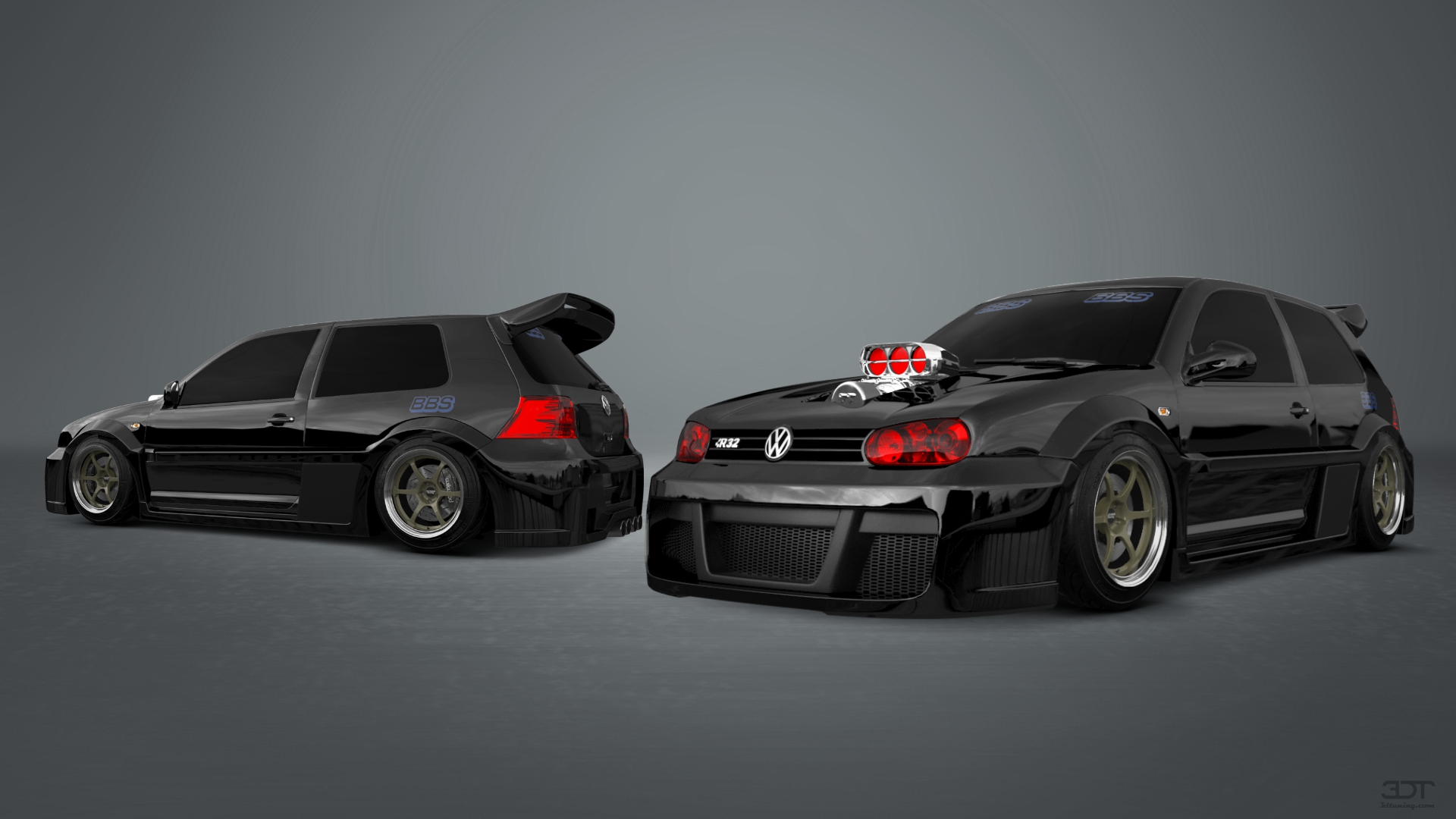 Volkswagen Golf 4 (mk4) 3 Door Hatchback 1997 tuning