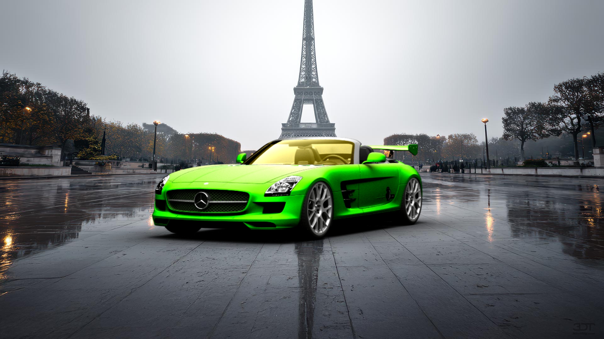 Mercedes SLS AMG Roadster 2012 tuning