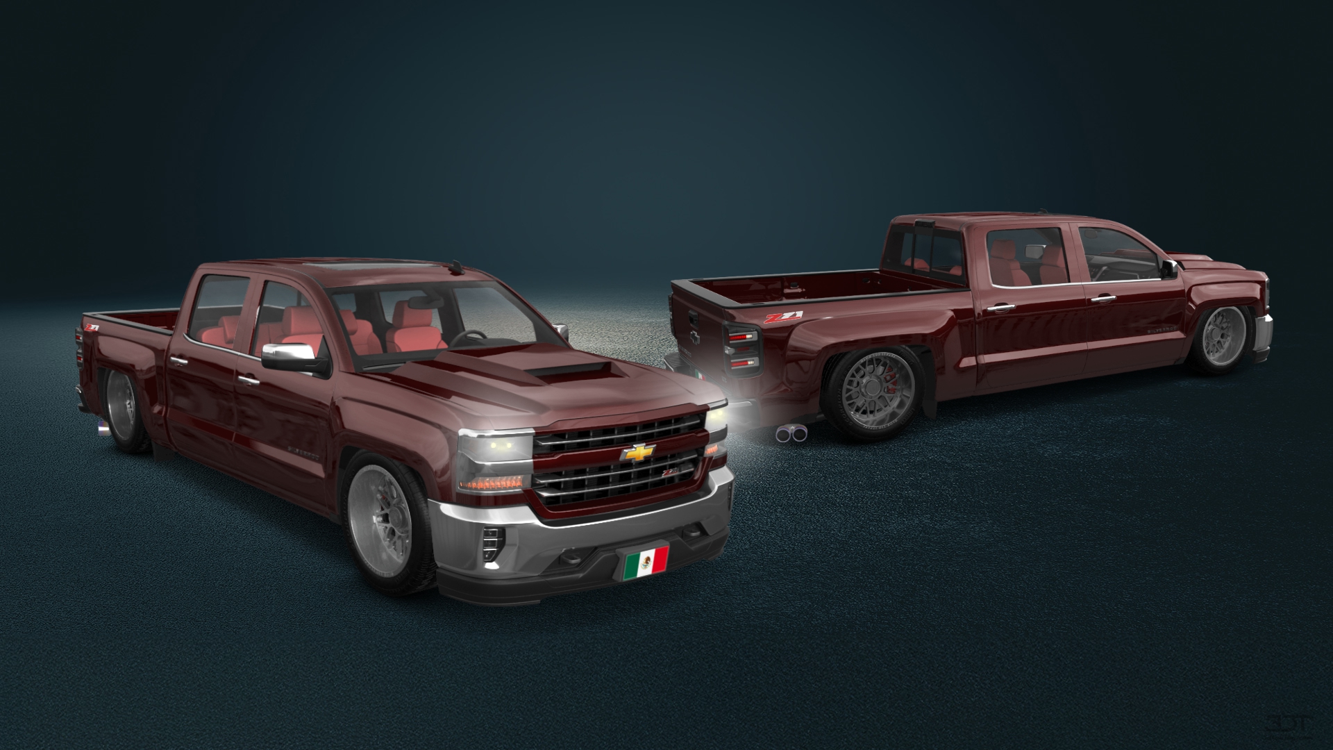 Chevrolet Silverado 1500 4 Door pickup truck 2016 tuning