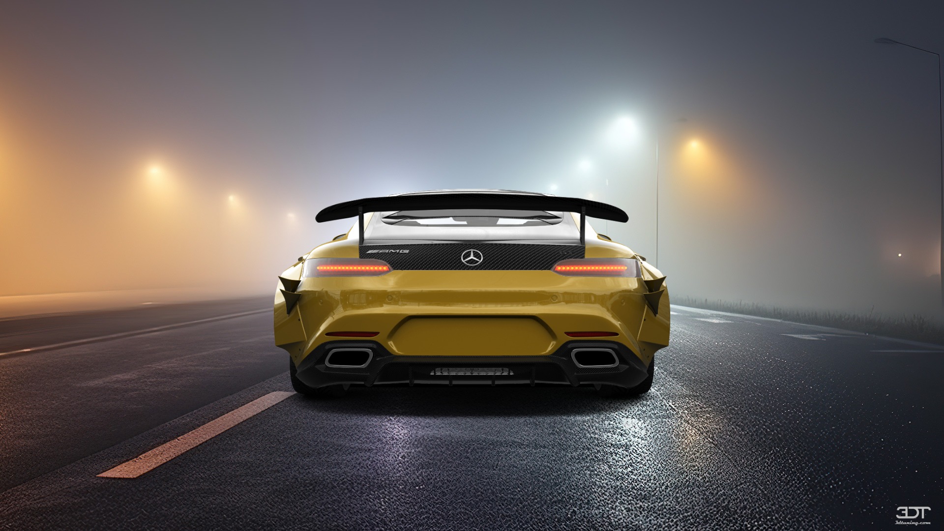 Mercedes AMG GT 2 door fastback coupe 2016