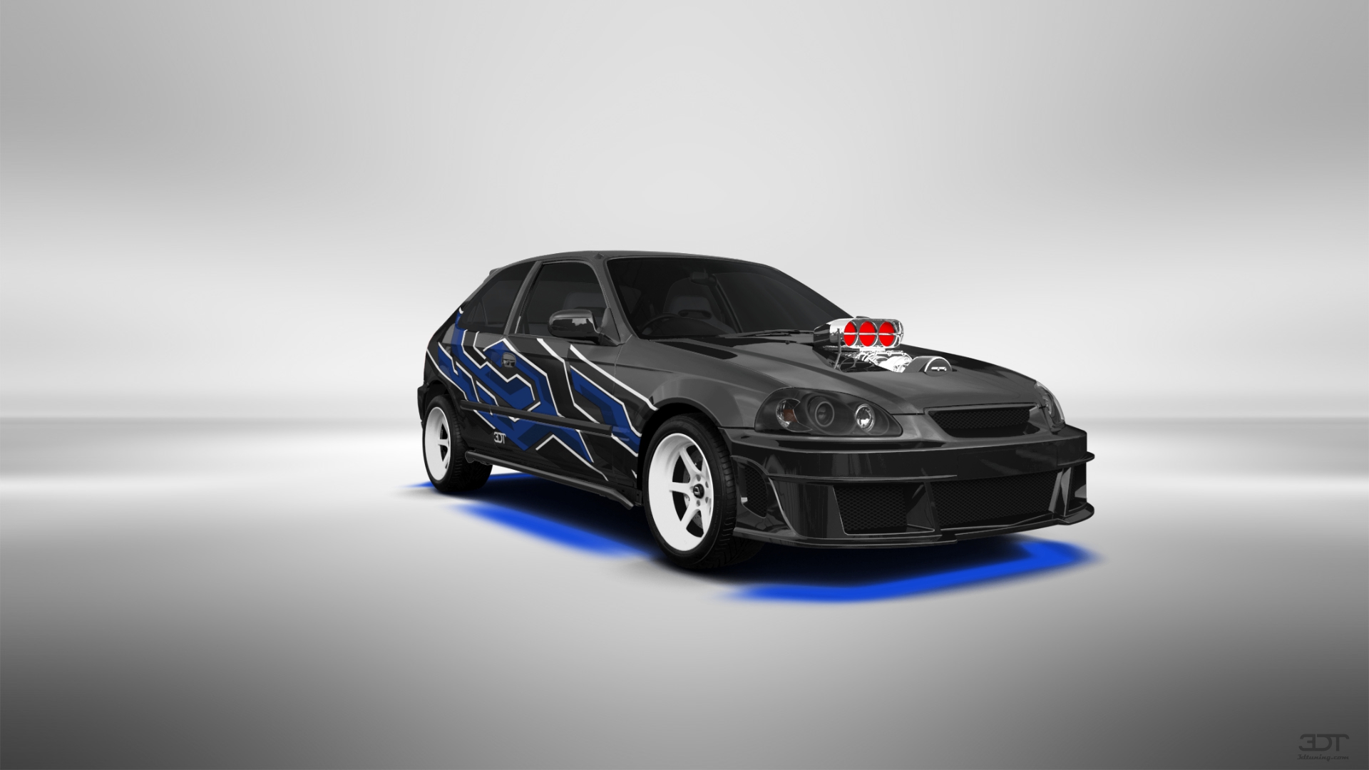 Honda Civic 3 Door Hatchback 1997 tuning