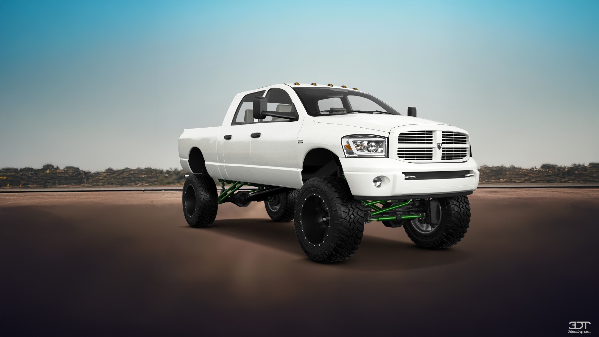 Dodge Ram 2500 4 Door pickup truck 2007 tuning