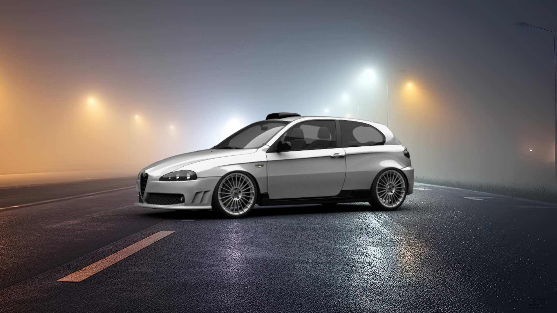 Alfa Romeo 147 3 Door Hatchback 2009