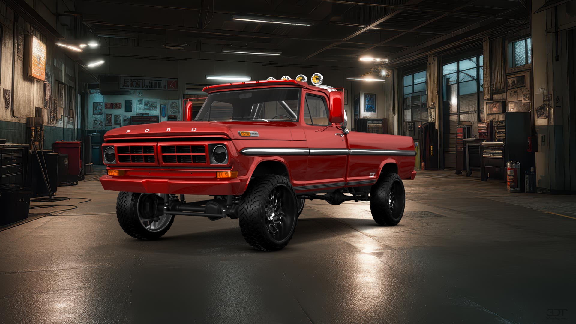 Ford F-250 2 Door pickup truck 1971 Images