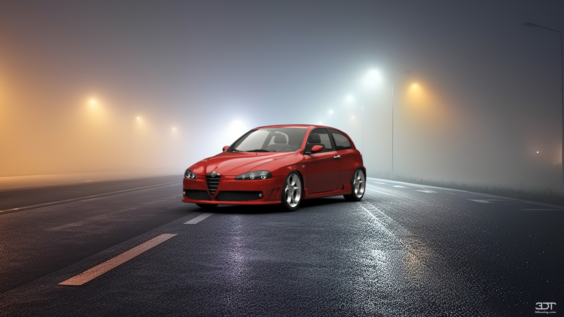 Alfa Romeo 147 3 Door Hatchback 2009