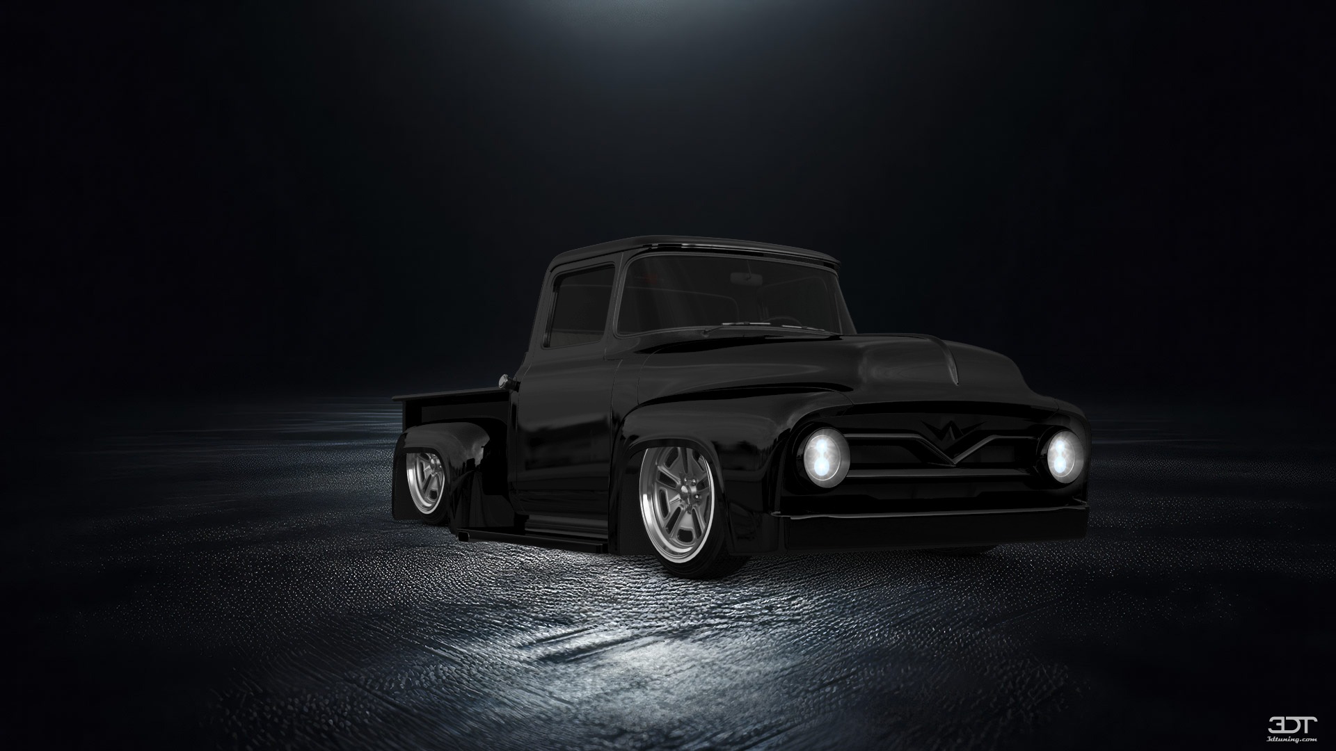 Ford F-100 2 Door truck 1956 tuning
