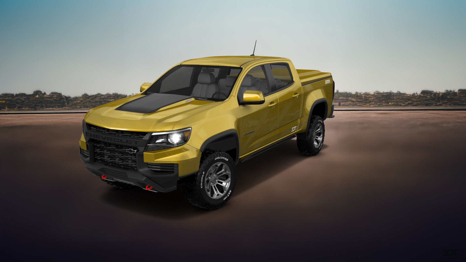 Chevrolet Colorado Crew Cab 4 Door pickup truck 2015 tuning
