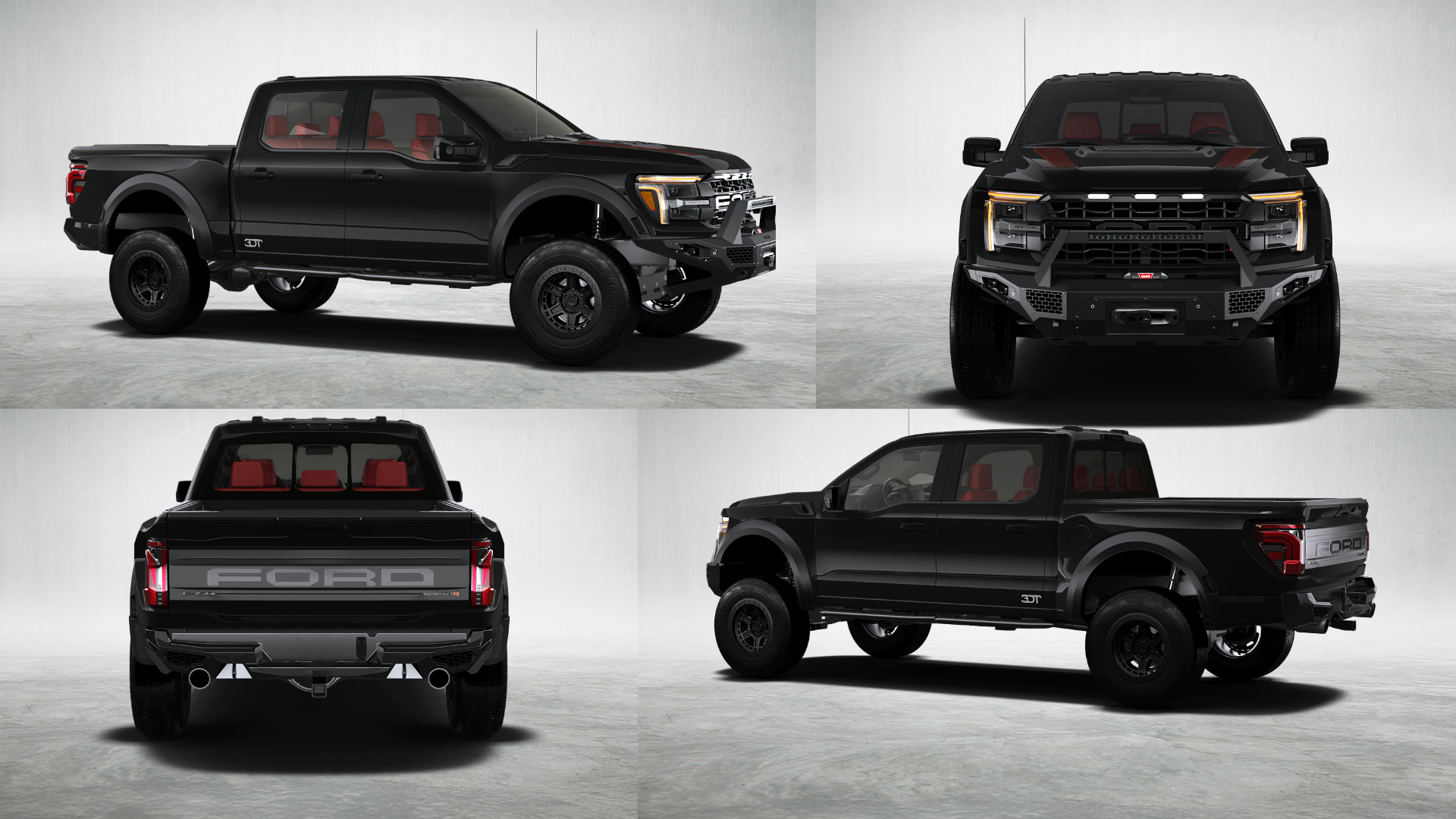 Ford F-150 Raptor 4 Door pickup truck 2024 tuning