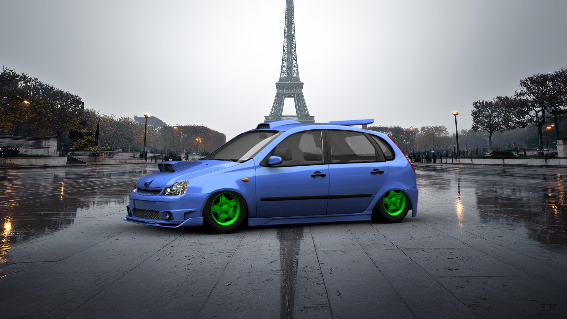 Lada Kalina 1119 5 Door Hatchback 2010 tuning