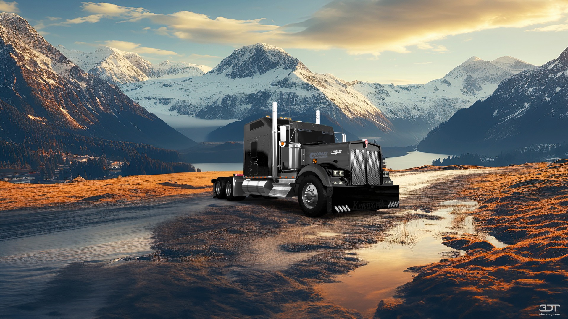 Kenworth W900 Sleeper Cab Truck 2015
