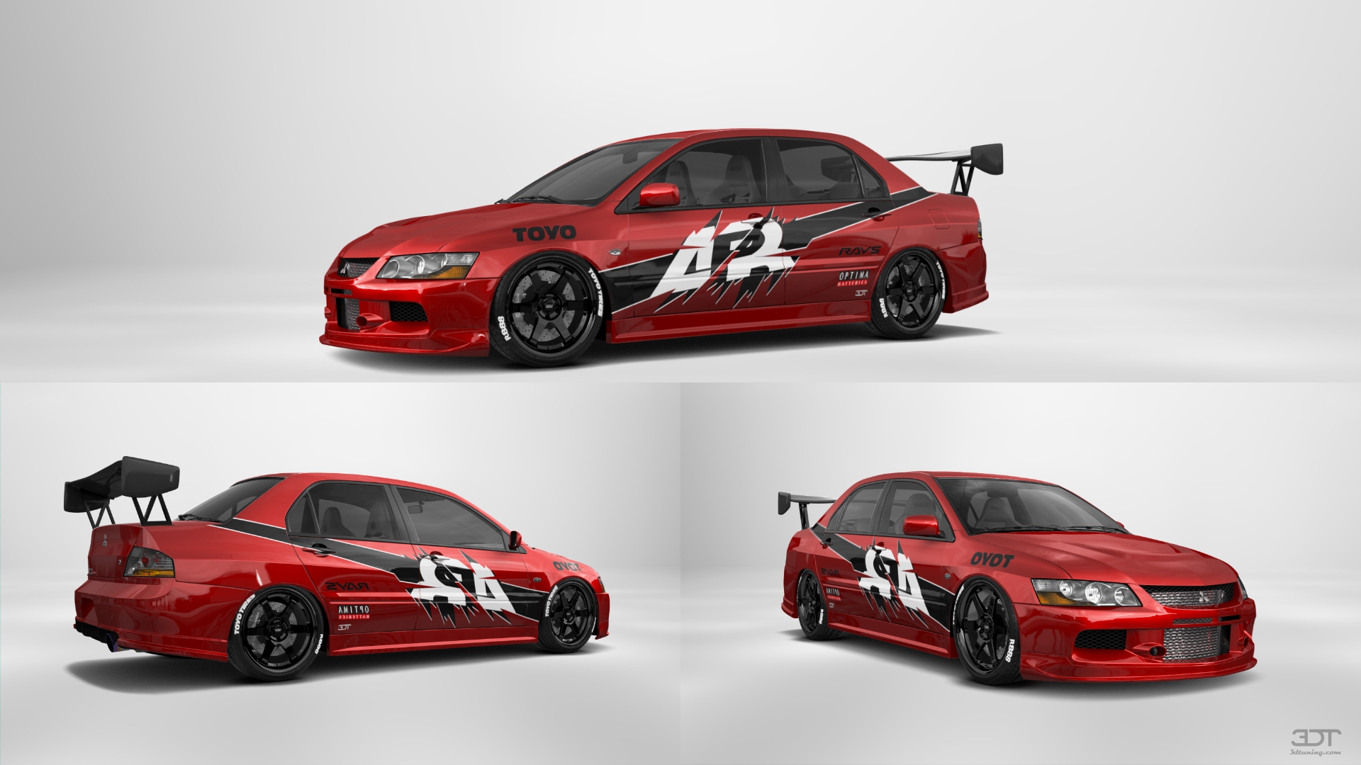 Mitsubishi Lancer Evo IX 4 Door Saloon 2005 tuning