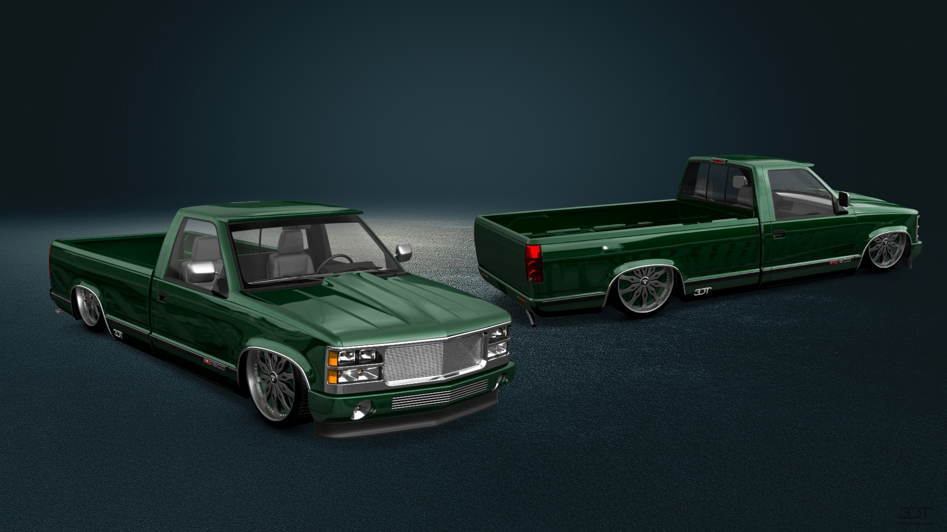 GMC Sierra 1500 2 Door pickup truck 1988 tuning