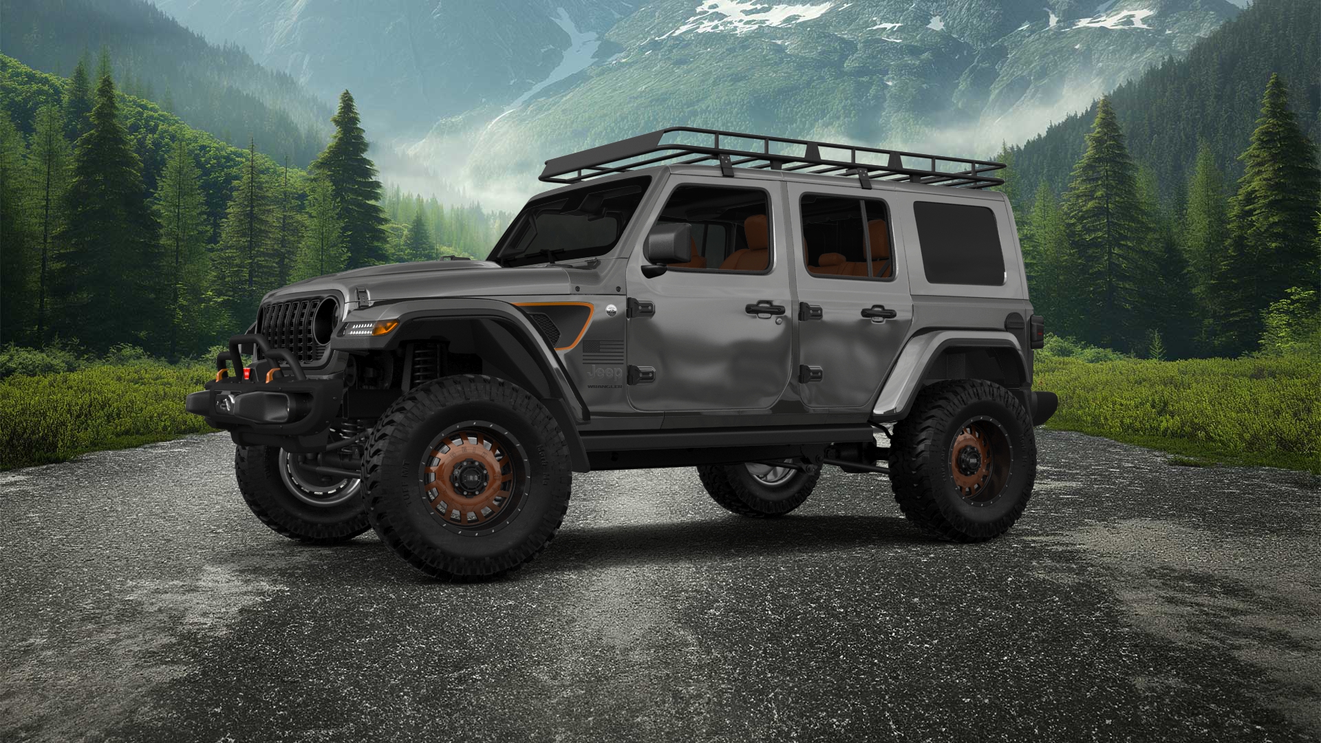 Jeep Wrangler JL 4 Door SUV 2024 tuning