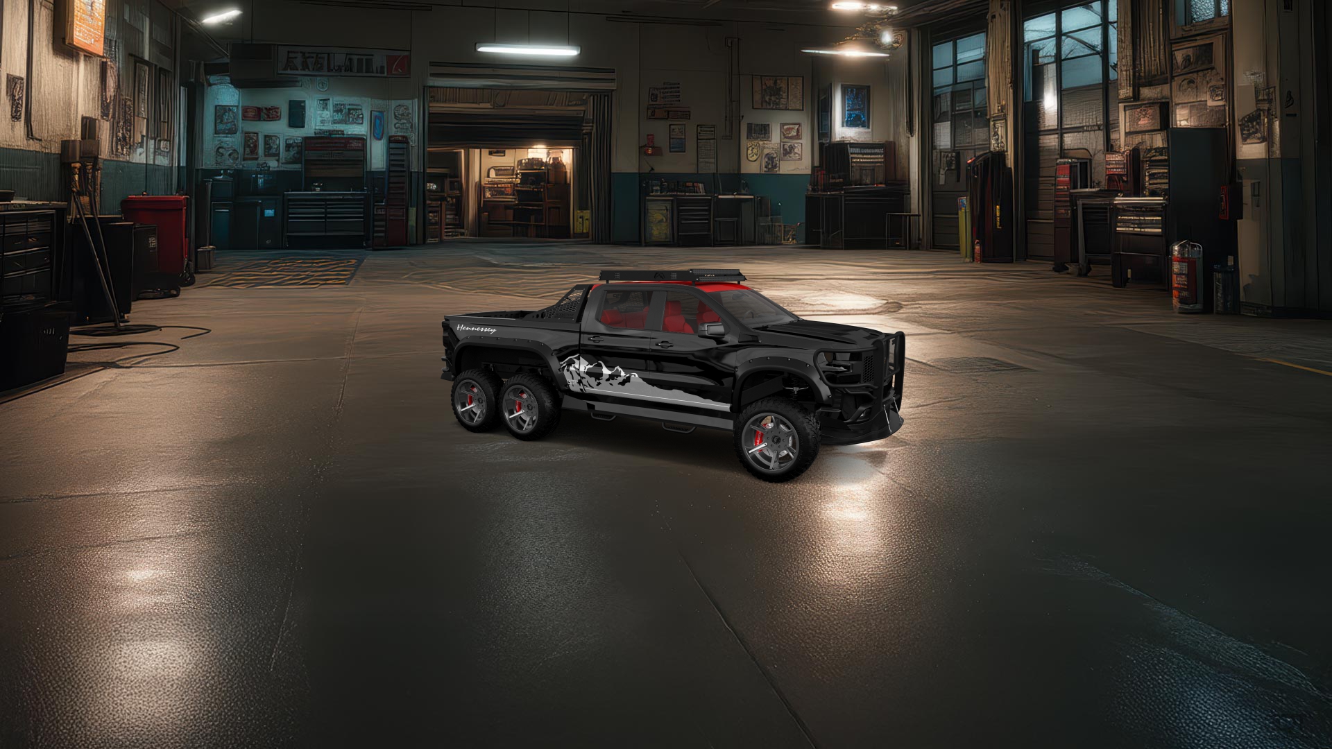 Chevrolet Silverado Hennessey Goliath 6X6 Truck 2020 tuning