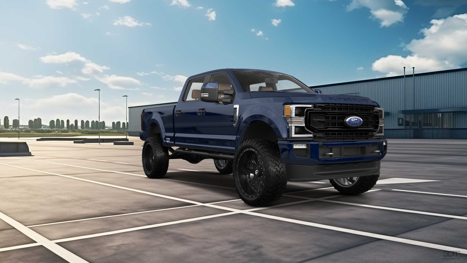Ford F-250 4 Door pickup truck 2021