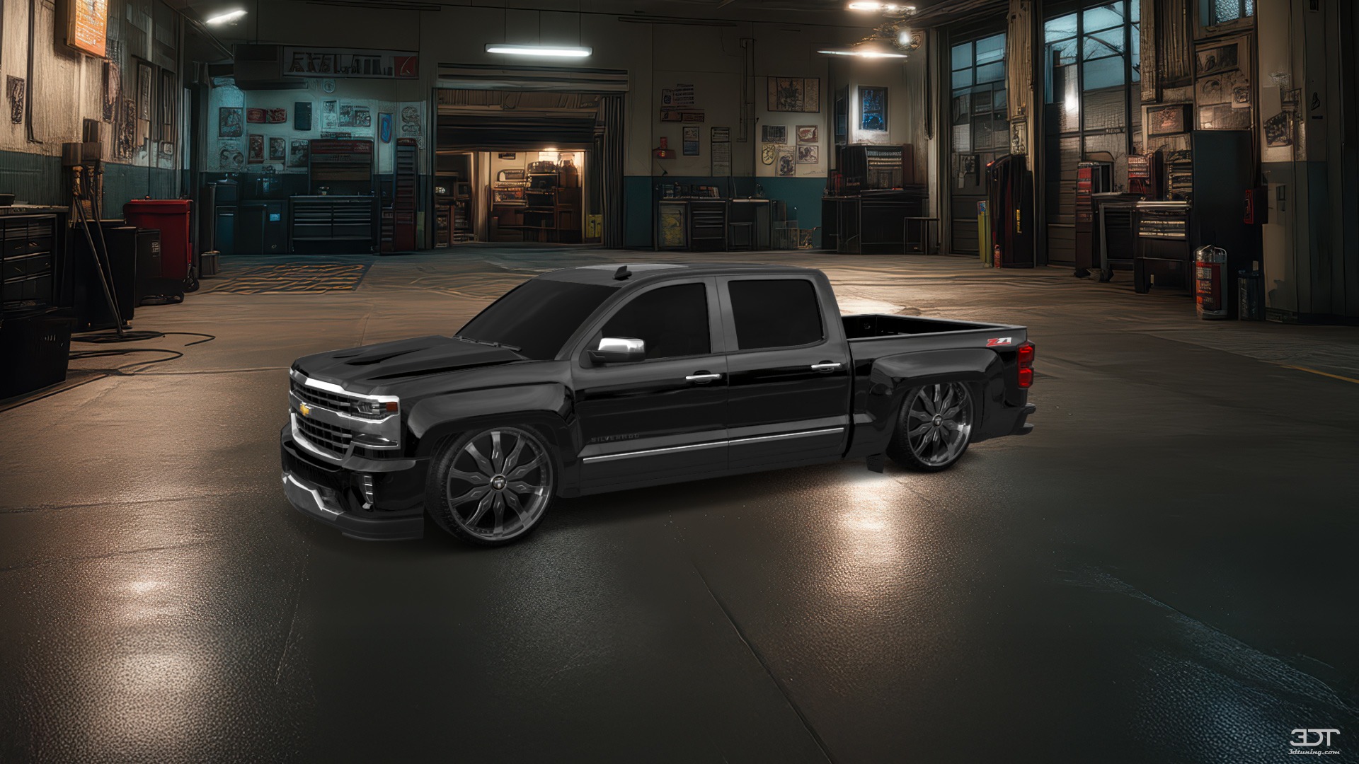 Chevrolet Silverado 1500 4 Door pickup truck 2016 tuning