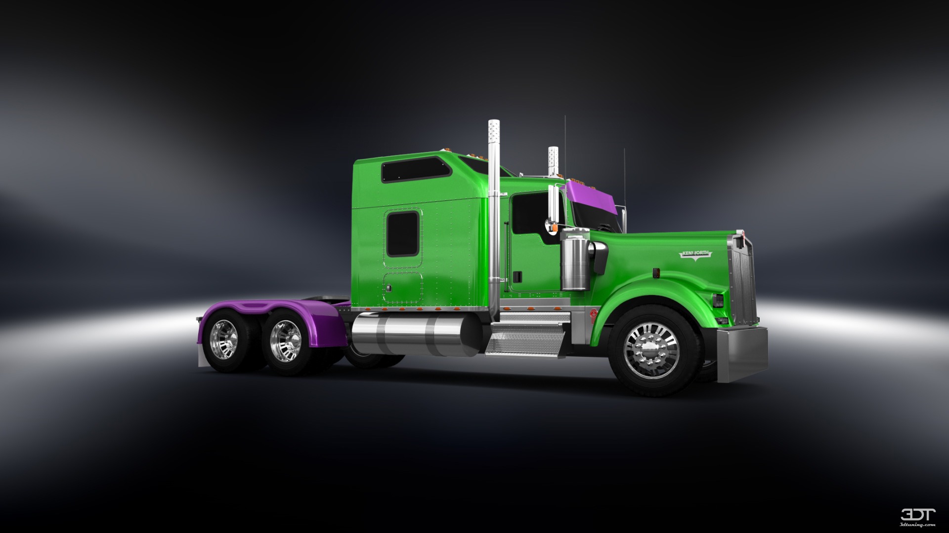 Kenworth W900 Sleeper Cab Truck 2015