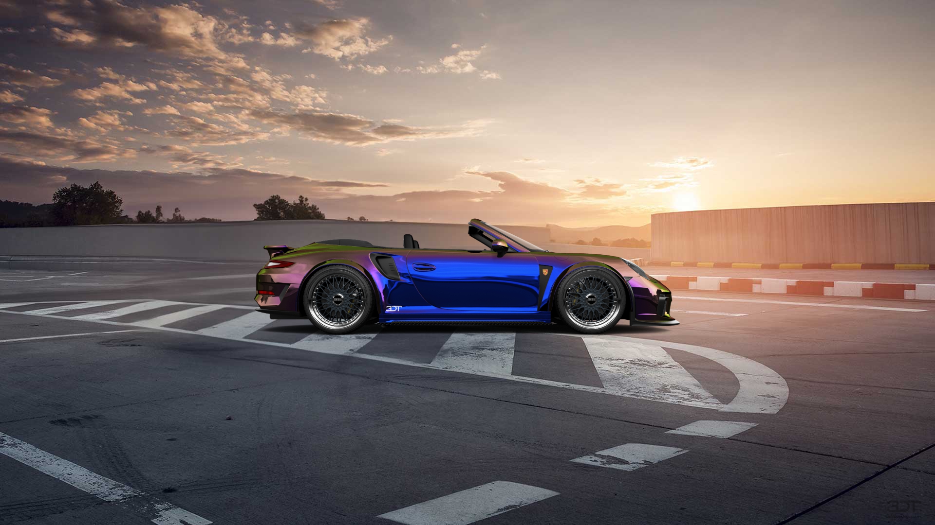 Porsche 911 Turbo S 2 Door Convertible 2014