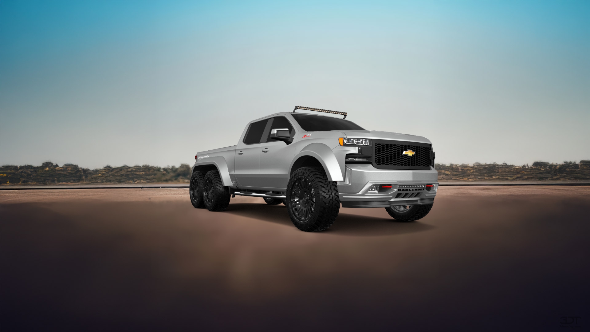 Chevrolet Silverado Hennessey Goliath 6X6 Truck 2020 tuning