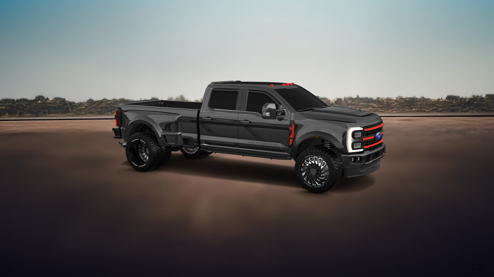 Ford F-350 DRW Crew Cab 4 Door pickup truck 2023 tuning