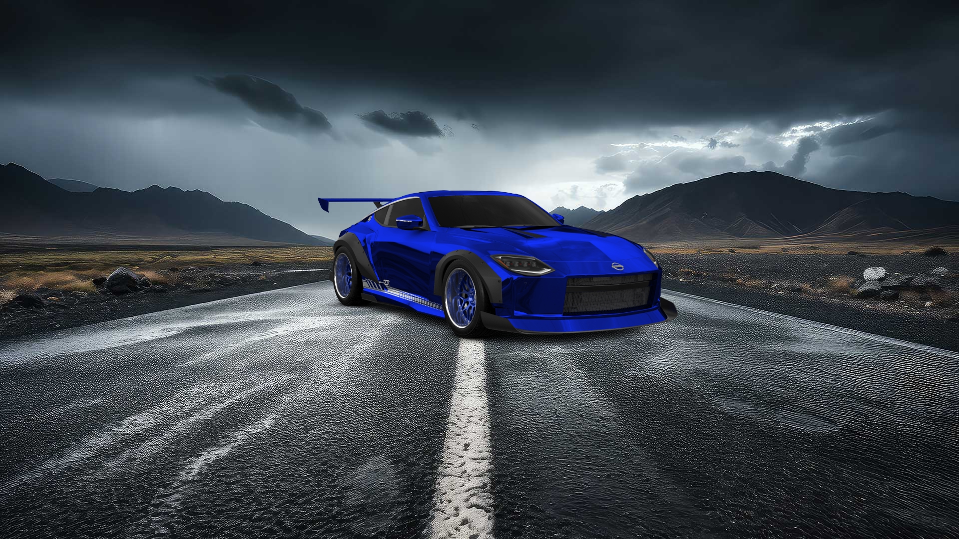 Nissan Z 2 door fastback coupe 2022 tuning