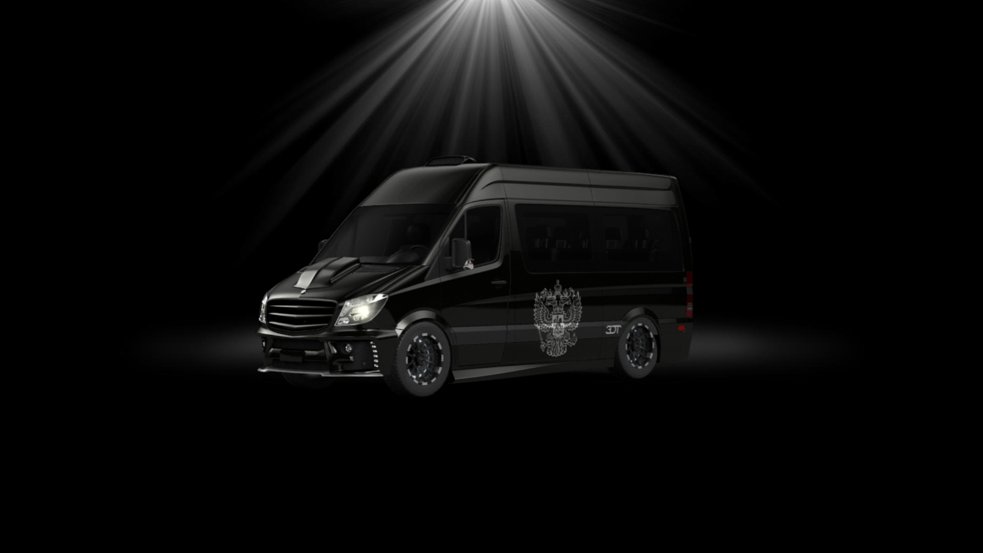 Mercedes Sprinter Passenger Van 2013 tuning