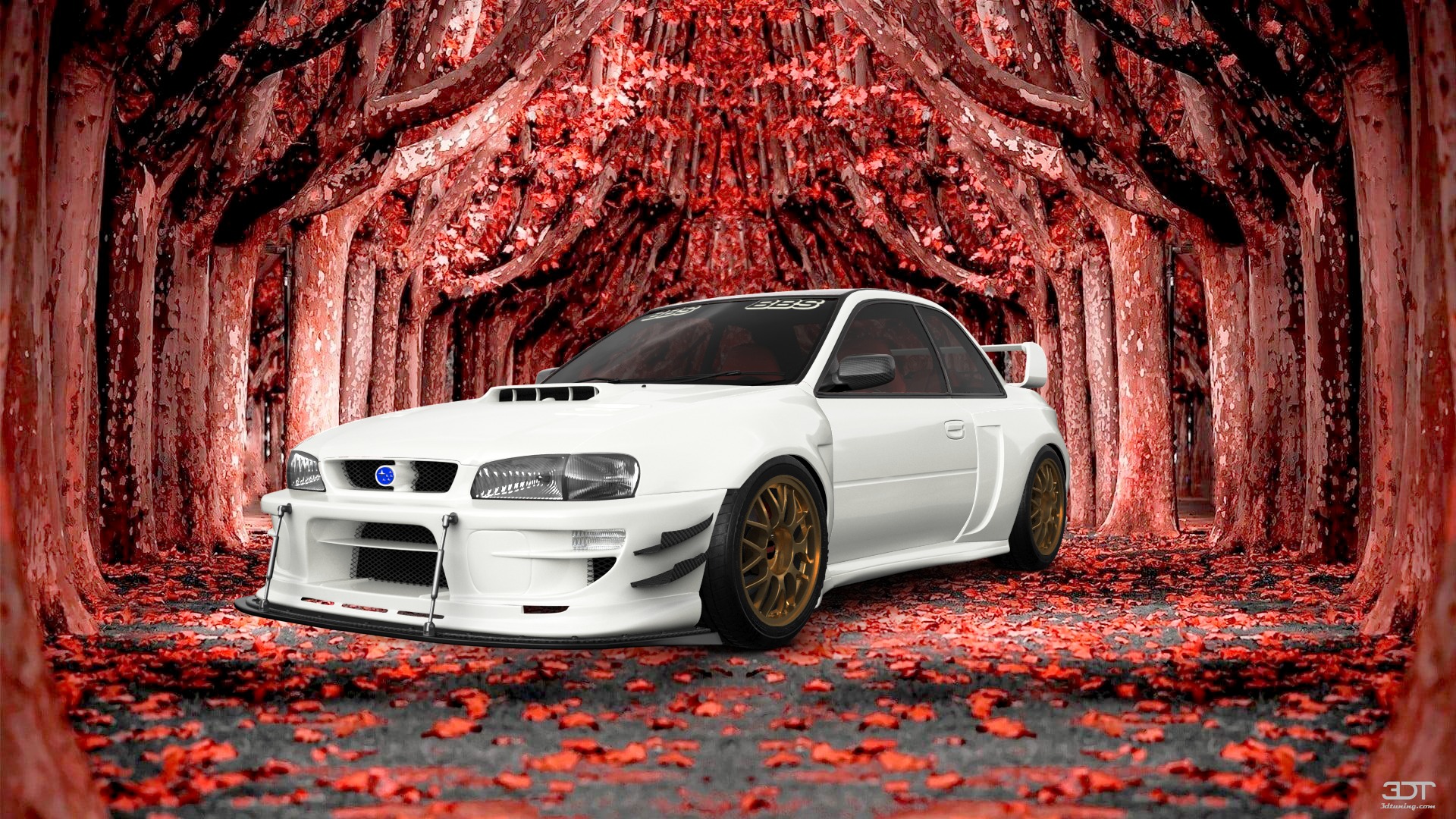 Subaru Impreza WRX STI 22B 2 Door Coupe 2000 tuning