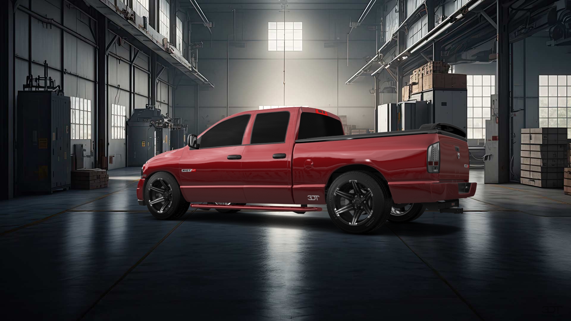 Dodge Ram 1500 6.4 ft box 4 Door pickup truck 2002 tuning