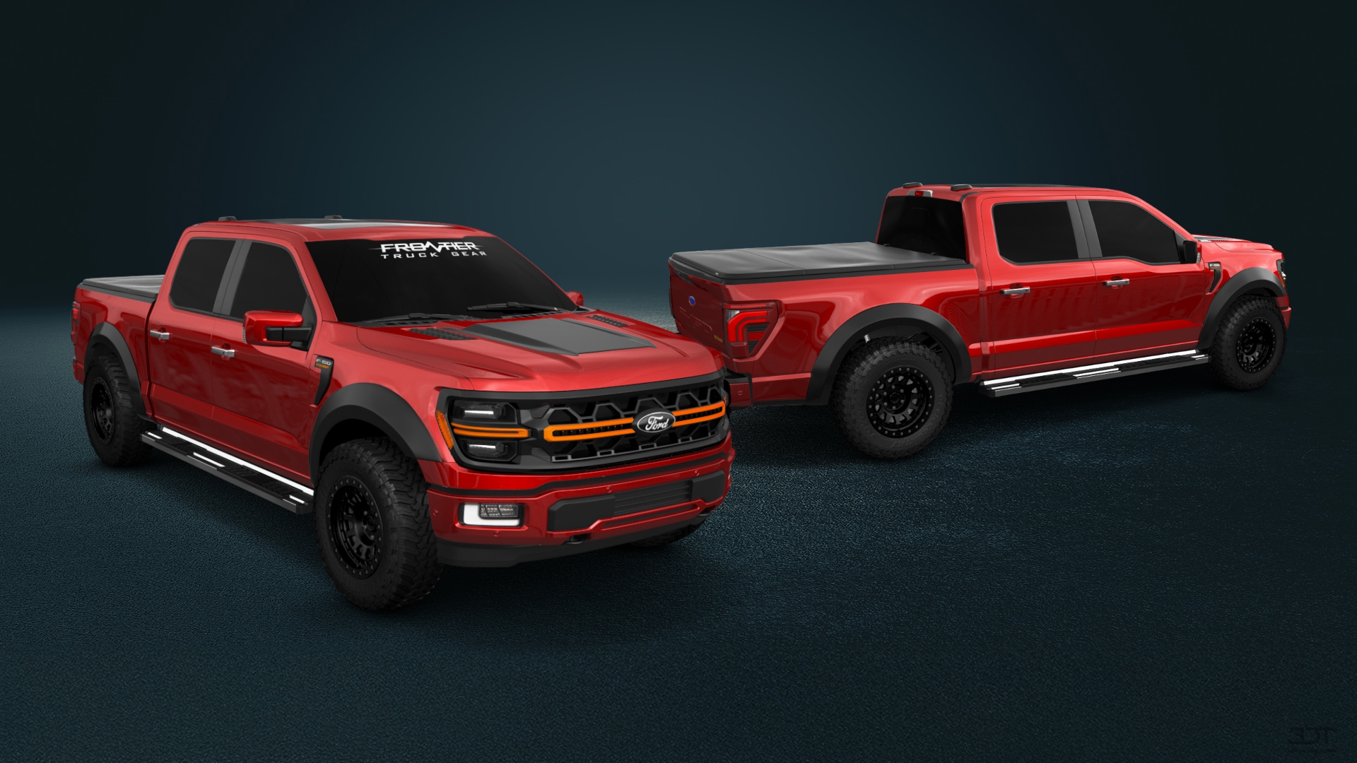Ford F-150 SuperCrew 4 Door pickup truck 2024 tuning