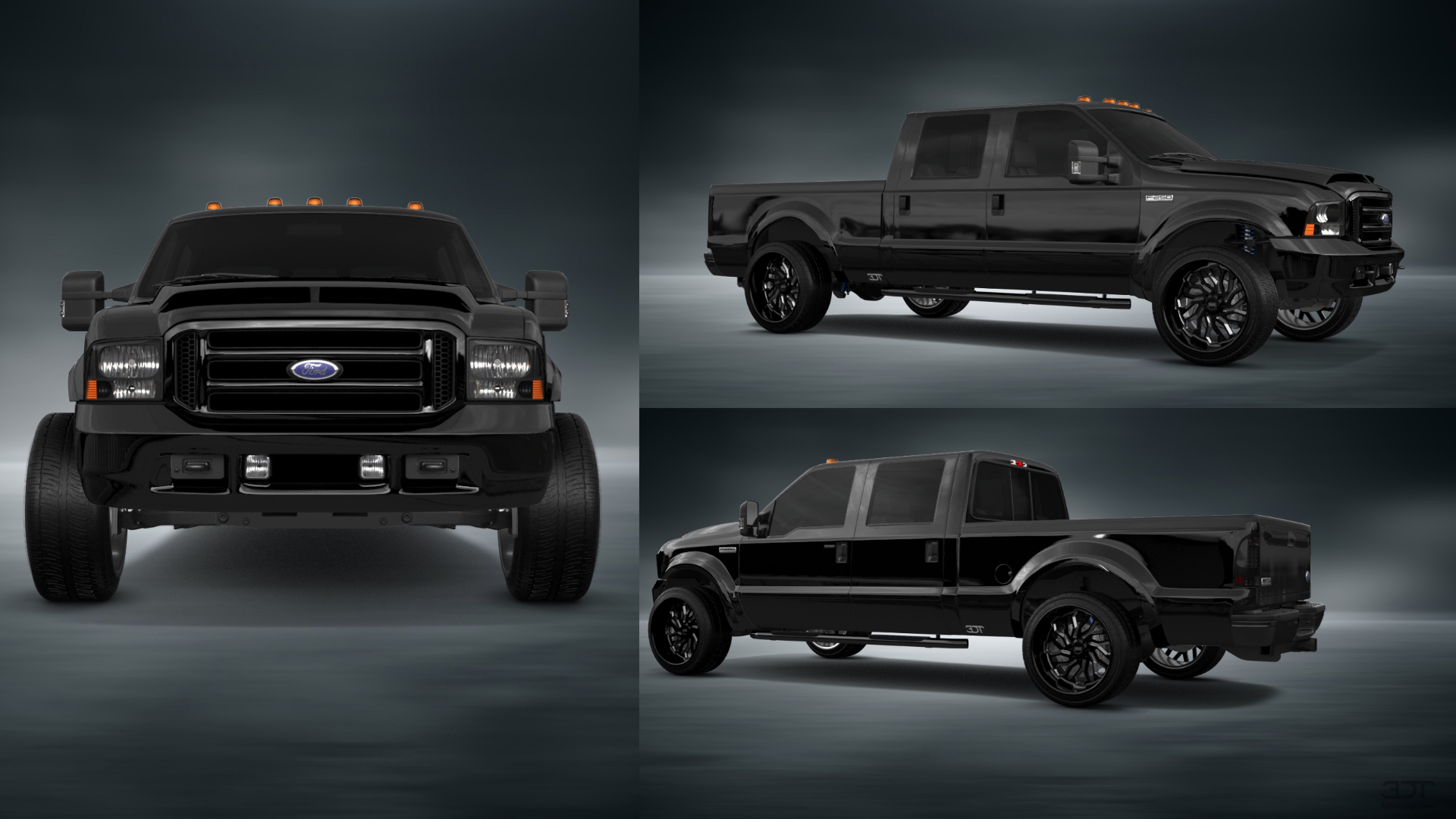 Ford F-250 Crew Cab 4 Door pickup truck 1999 tuning