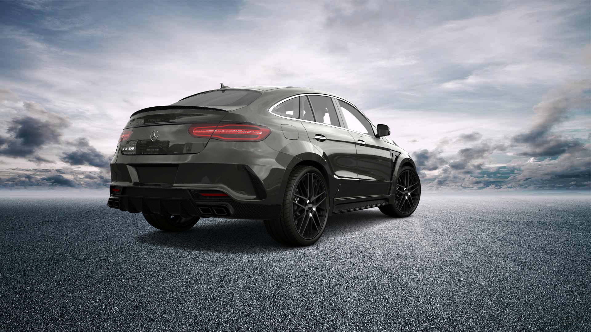 Mercedes GLE Coupe SUV 2016 tuning