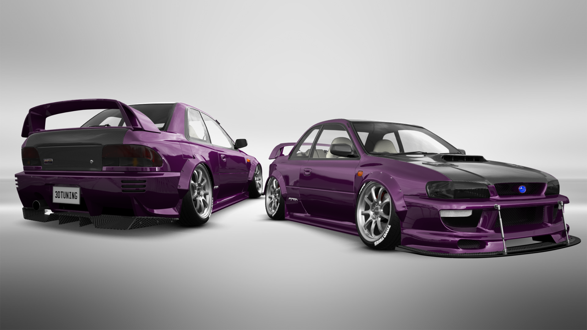 Tuning Subaru Impreza WRX STI 22B 2 Door Coupe 2000