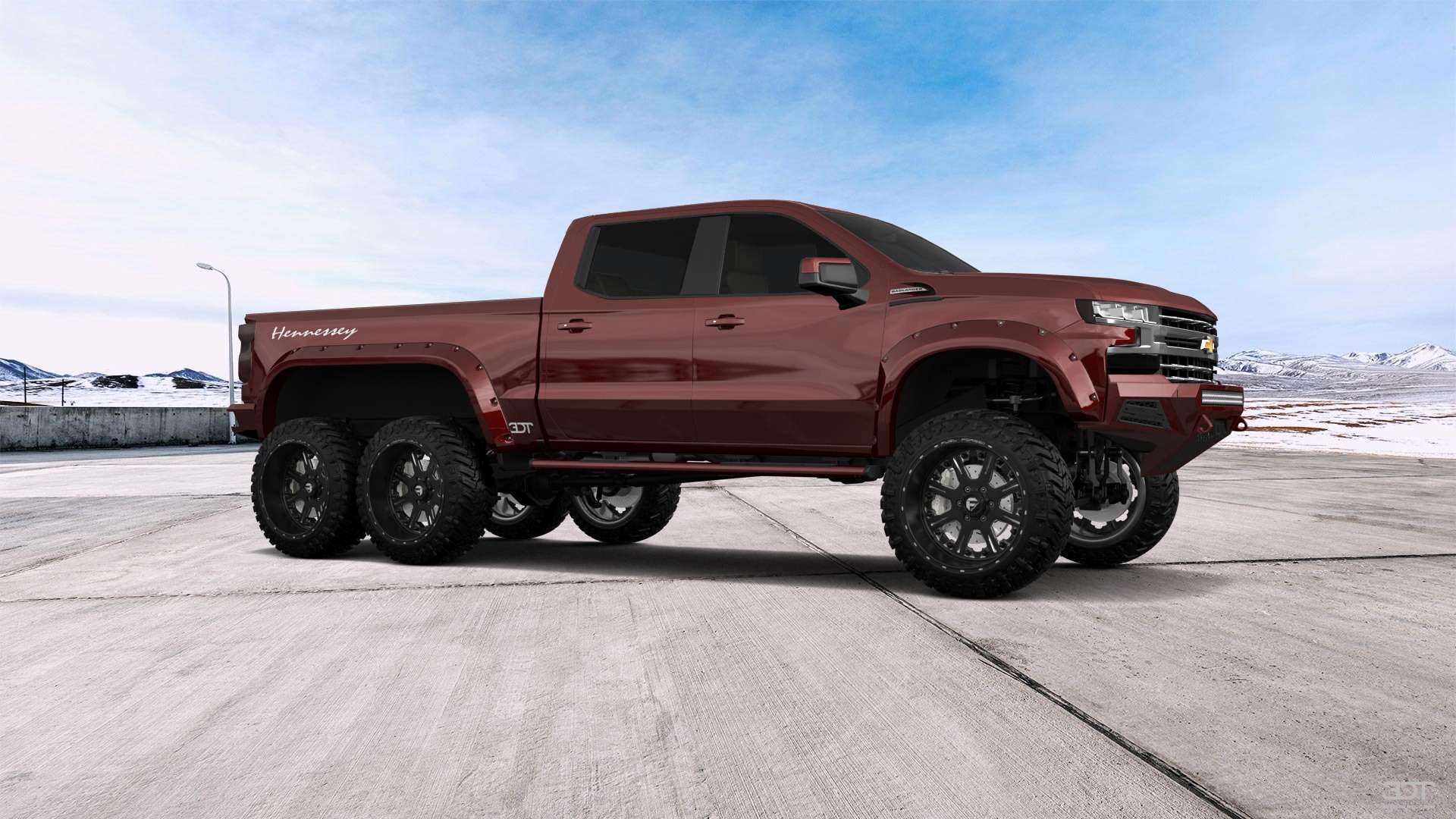 Chevrolet Silverado Hennessey Goliath 6X6 Truck 2020