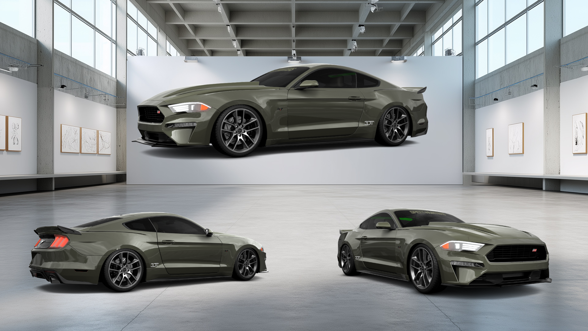 Ford Mustang Ecoboost 2 Door Coupe 2018 tuning