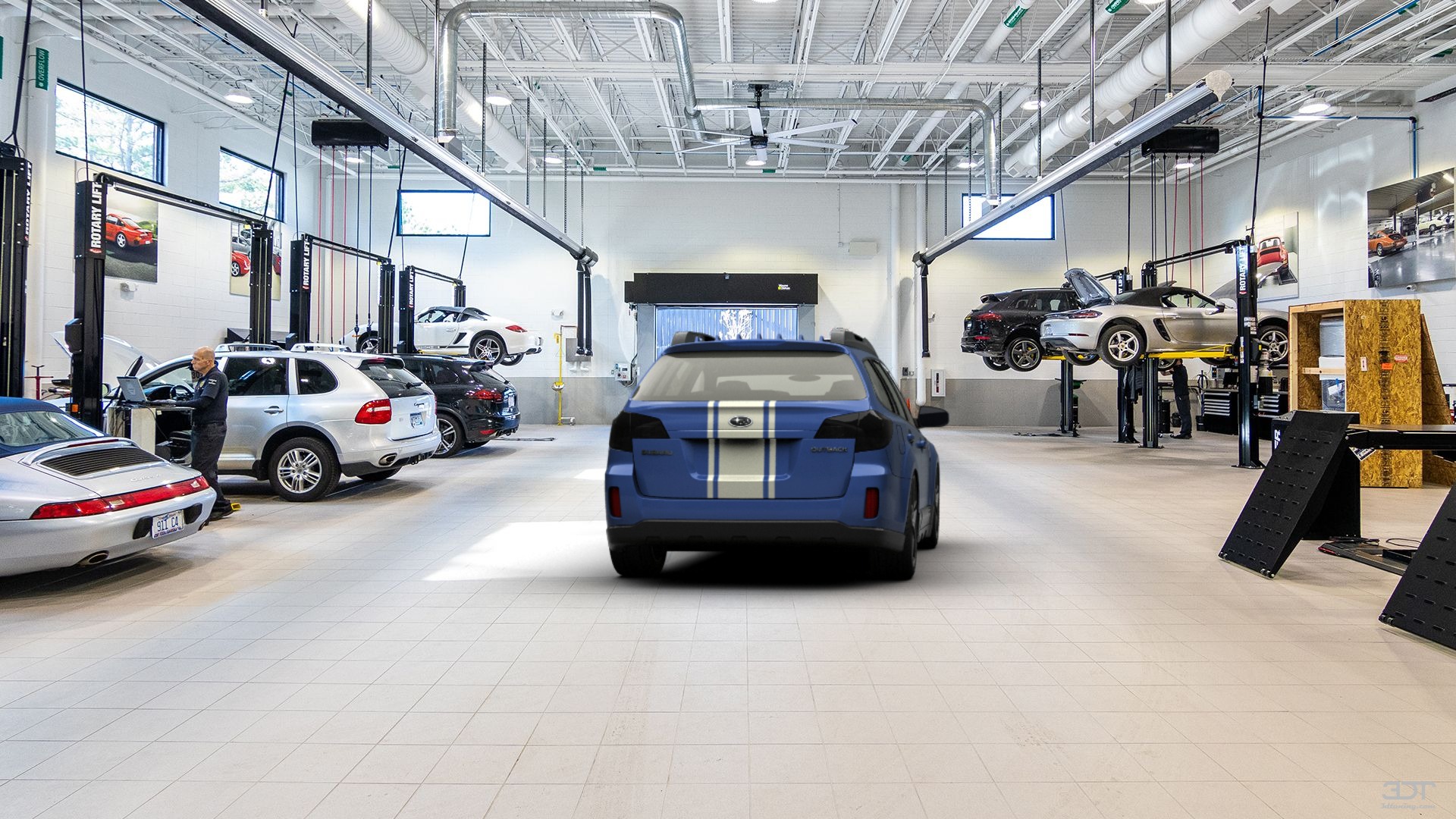 Subaru Outback Crossover 2010 Images