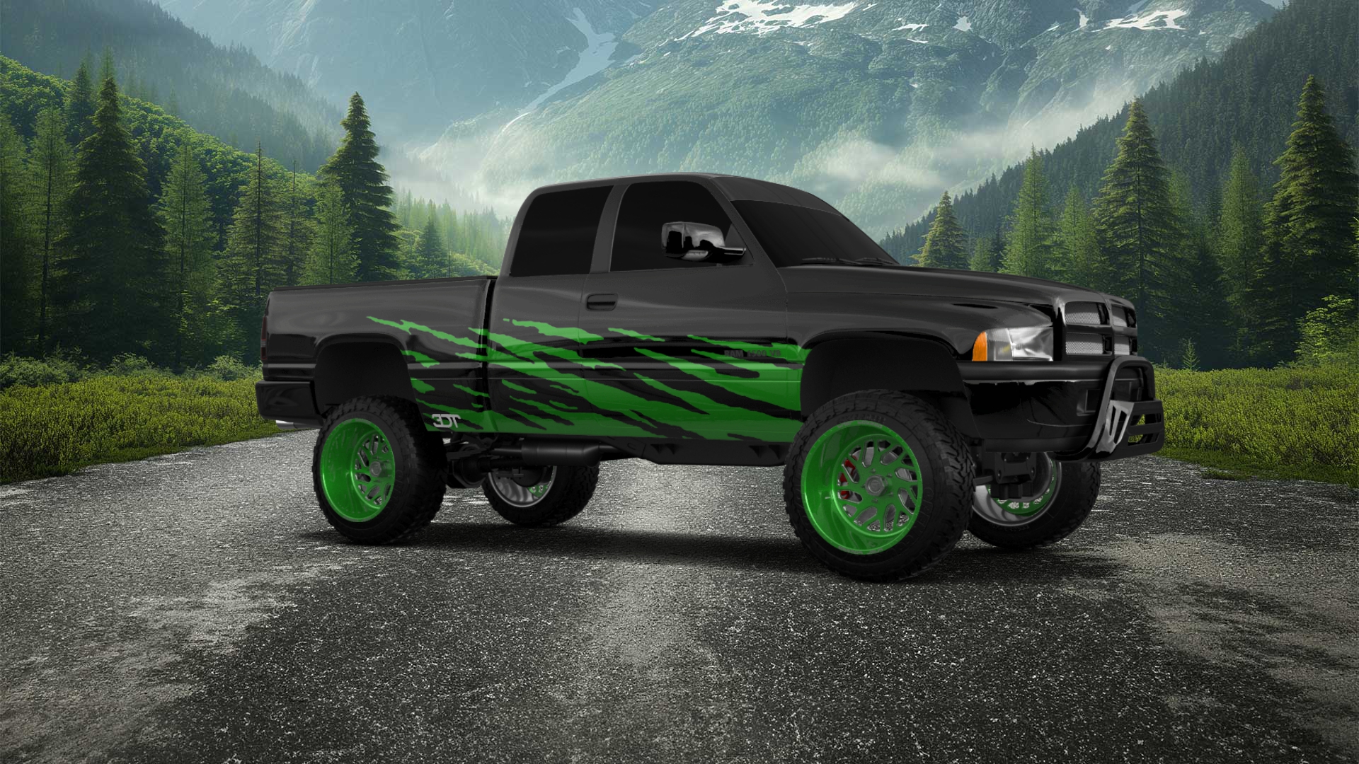 Dodge Ram 1500 Club Cab Pickup Truck 1999 tuning