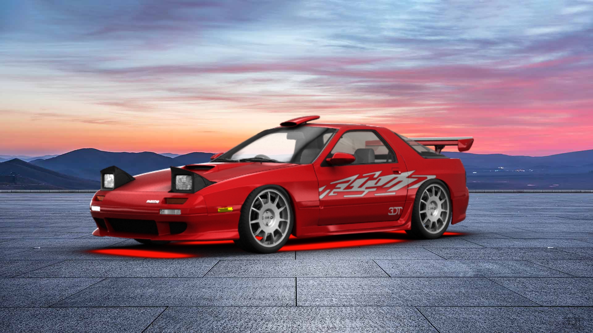 Mazda Savanna RX-7 Coupe 1990 tuning