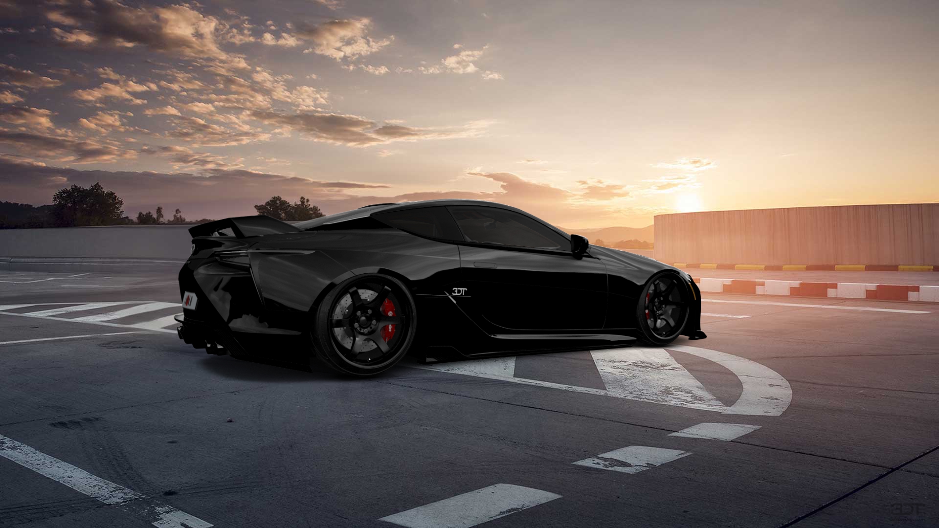 Lexus LC500 2 door fastback coupe 2017