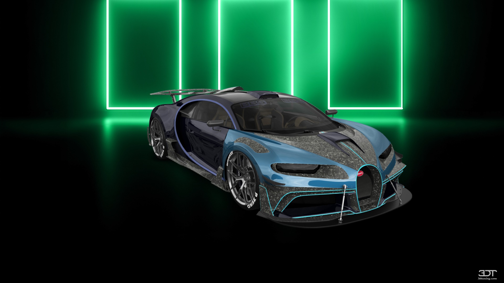 Bugatti Chiron 2 Door Coupe 2016 tuning