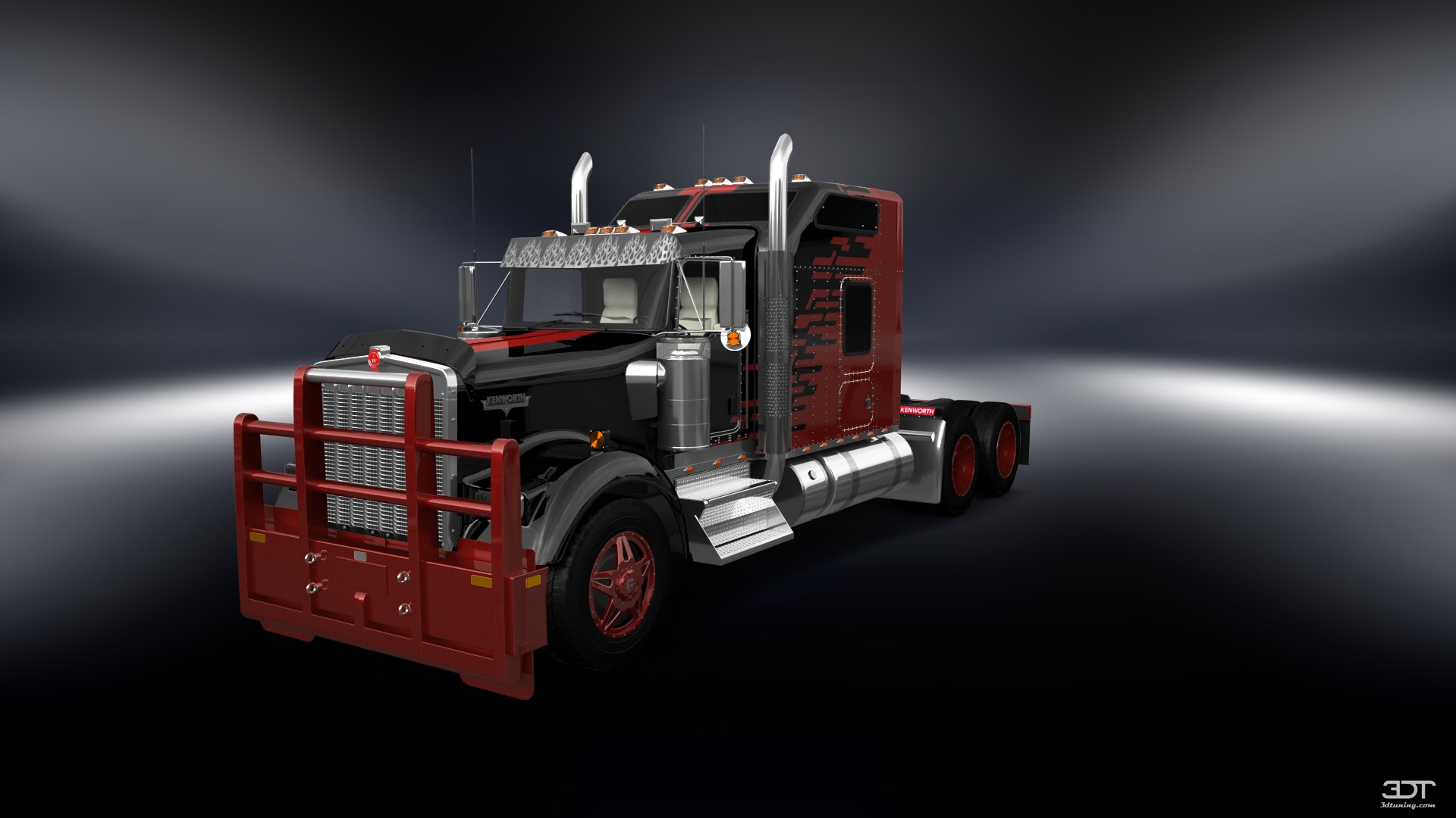 Kenworth W900 Sleeper Cab Truck 2015 tuning